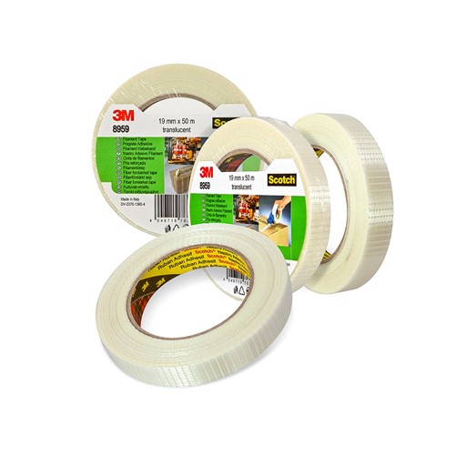 3M™ Bündelungs- und Transport-sicherungs-Klebebänder - Glasfaser-Filament-Klebeband