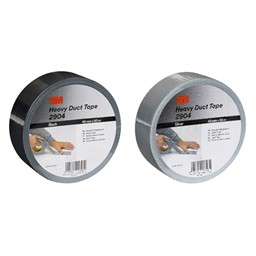 Zeige Details für Scotch® 2904 Gewebe-Klebeband / silber und schwarz Bild von Scotch® 2904 Gewebe-Klebeband / silber und schwarz