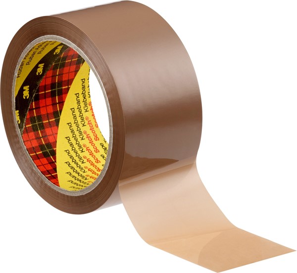 Picture of Scotch® 305 Verpackungsklebeband leise abrollend / transparent, braun
