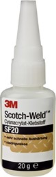 Zeige Details für 3M™ Scotch-Weld™ SF 20 Cyanacrylat, sehr schnelle Aushärtung, niedrigviskos Bild von 3M™ Scotch-Weld™ SF 20 Cyanacrylat, sehr schnelle Aushärtung, niedrigviskos