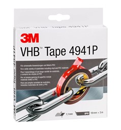Zeige Details für VHB™ 4941 P Hochleistungs-Verbindungssystem / grau - Kurzrolle Bild von VHB™ 4941 P Hochleistungs-Verbindungssystem / grau - Kurzrolle
