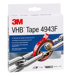 Zeige Details für VHB™ 4943 F Hochleistungs-Verbindungssystem / grau - Kurzrolle Bild von VHB™ 4943 F Hochleistungs-Verbindungssystem / grau - Kurzrolle