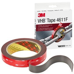 Zeige Details für VHB™ 4611 F Hochleistungs-Verbindungssystem / dunkelgrau - Kurzrolle Bild von VHB™ 4611 F Hochleistungs-Verbindungssystem / dunkelgrau - Kurzrolle