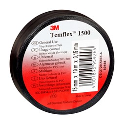 Zeige Details für 3M™ Temflex™ 1500 Vinyl-Elektro-Isolierband 25 mm Breite  Bild von 3M™ Temflex™ 1500 Vinyl-Elektro-Isolierband 25 mm Breite