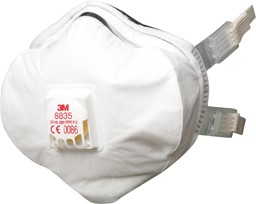 Zeige Details für 3M™ Atemschutzmaske 8835+ - FFP3 R/D Bild von 3M™ Atemschutzmaske 8835+ - FFP3 R/D
