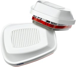 Zeige Details für 3M™ 6096 A1E1HgP3R Filter  Bild von 3M™ 6096 A1E1HgP3R Filter