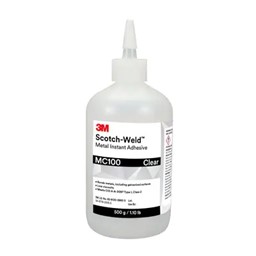 Zeige Details für 3M™ Scotch-Weld™ MC 100 Cyanacrylat-Klebstoff, mittelviskos Bild von 3M™ Scotch-Weld™ MC 100 Cyanacrylat-Klebstoff, mittelviskos