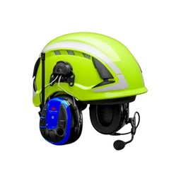 Zeige Details für 3M™ PELTOR™ WS™ Alert XPI Helmbefestigung, 30 dB, blau   Bild von 3M™ PELTOR™ WS™ Alert XPI Helmbefestigung, 30 dB, blau