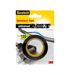Zeige Details für Scotch™ 4401BLA Isolierband universal schwarz  Bild von Scotch™ 4401BLA Isolierband universal schwarz