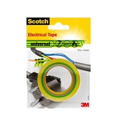 Zeige Details für Scotch™ 4401YG Isolierband universal gelb-grün  Bild von Scotch™ 4401YG Isolierband universal gelb-grün