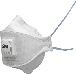 Zeige Details für 3M™ Atemschutzmaske 9322+ "Aura"  Bild von 3M™ Atemschutzmaske 9322+ "Aura"