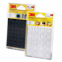 Picture of SJ 5344 BL Bumpon selbstklebende Elastikpuffer Blisterpack