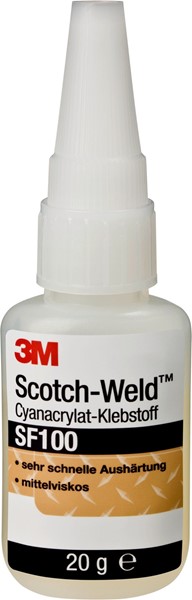 Bild von 3M™ Scotch-Weld™ SF 100 Cyanacrylat, mittelviskos