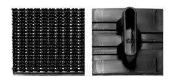 Bild von SJ 3806 Dual Lock™ 25,4 x 25,4 mm steckbarer Druckverschluss, schwarz